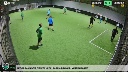 But de Damien(10 tickets LOTO) Barou-dagues - VERTS GALANT