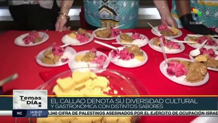 Carnaval de El Callao muestra la amplia diversidad gastronómica de la región