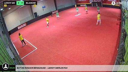 But de Romain Benadassi  - leroy merlin p24