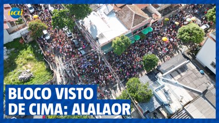 Bloco visto de cima: Alalaor