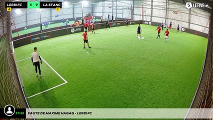 Faute de maxime hagag - Lerbi FC