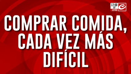 Comprar comida, cada vez más difícil