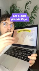 Les 5 plus grands pays du monde ! (EXCLU DAILYMOTION)