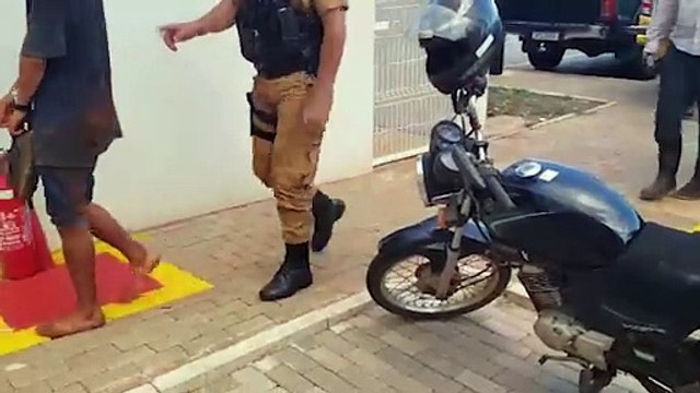 Moto furtada pela manhã é recuperada pela PM no distrito de Juvinópolis