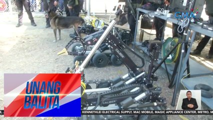 6 na EOD robot na donation mula sa Amerika, na-i-turnover na sa NCRPO | UB