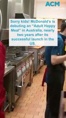 Macca's brings the Adult Happy Meal to Australia