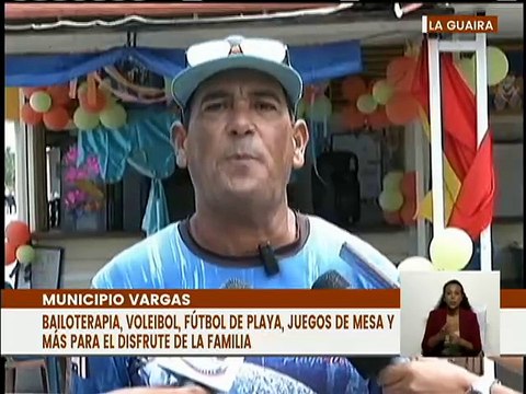 Temporadistas disfrutan de diversas actividades recreativas realizadas en el edo. La Guaira