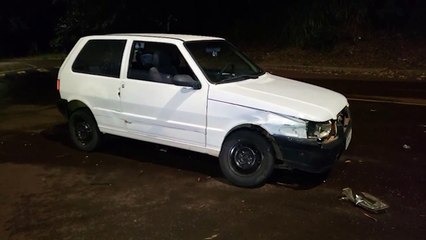 Acidente entre carros deixa criança ferida no Bairro XIV de Novembro