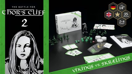 THE BATTLE FOR THOR'S CLIFF 2 - A Norse Mythology Board Game