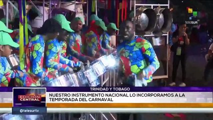 Las steelpan imbricadas en la cultura e identidad nacional del carnaval de Trinidad y Tobago