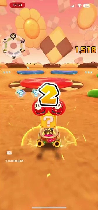 Mario Kart Tour - Shy Guy Balloons Gameplay (Exploration Tour 2024 Token Shop Reward)