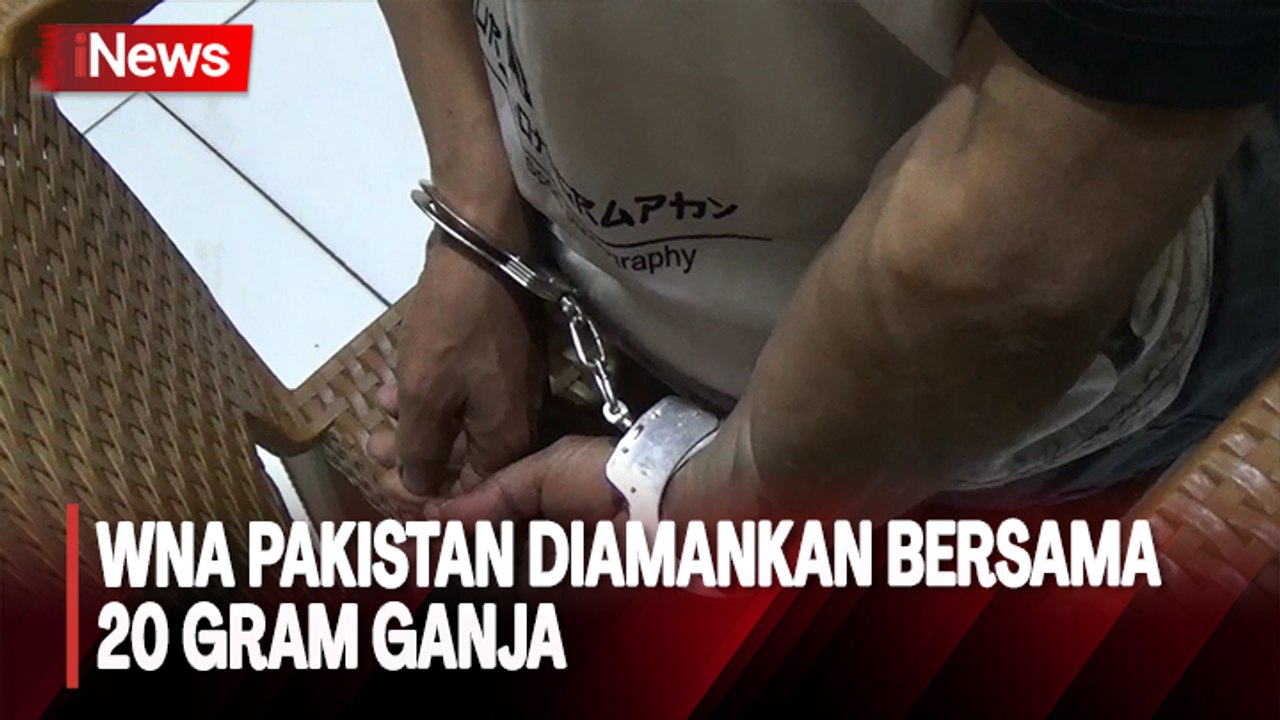 WNA Asal Pakistan Ditangkap Polres Cianjur, 20 Gram Ganja Diamankan