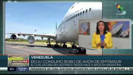 EE.UU consumó robo de avión de EMTRASUR
