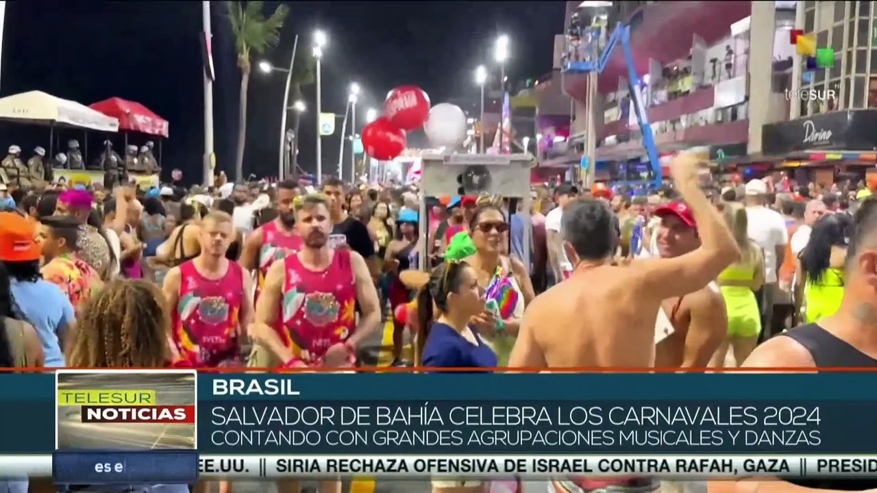 En Salvador de Bahía, Brasil, continúa el carnaval 2024 repleto de tradiciones