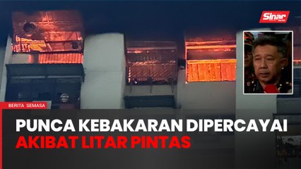 Pendawaian elektrik punca kebakaran Flat Sri Sabah