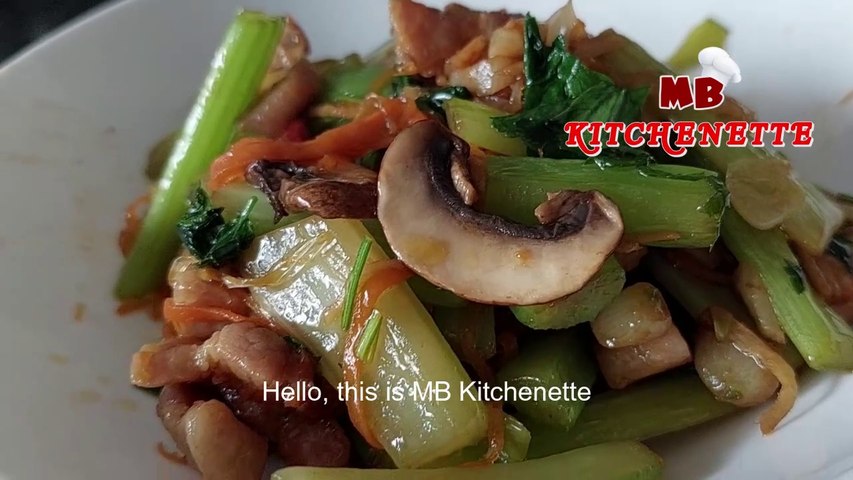 Got Carrots and Celery? Try This Delicious Stir Fry!! Why carrot and celery?? Crispy and Refreshing!