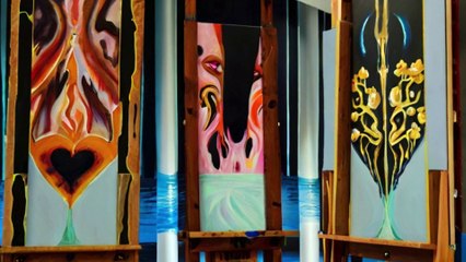 Enchanted Easel Paintings That Lure Artists into Sacrificial Bonds