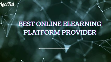 Best online elearning platform provider
