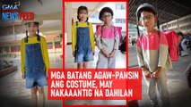 Mga batang agaw-pansin ang costume, may nakaaantig na dahilan | GMA Integrated Newsfeed