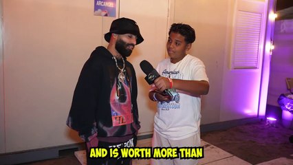 Arcangel hace entrevista en ingles, habla de sus racies Dominicanas, y la importancia de sus valores