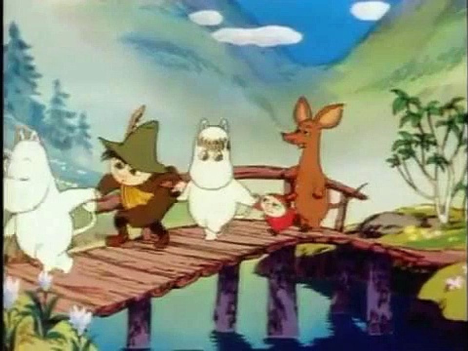 楽しいムーミン一家  (英語版) オープニングテーマ音楽 歌, The Moomins  opening theme music song