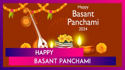 Basant Panchami 2024 Wishes: WhatsApp Messages, Greetings And Quotes To Celebrate Saraswati Puja