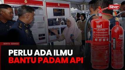 Orang awam perlu didedahkan dengan ilmu penggunaan alat pemadam api
