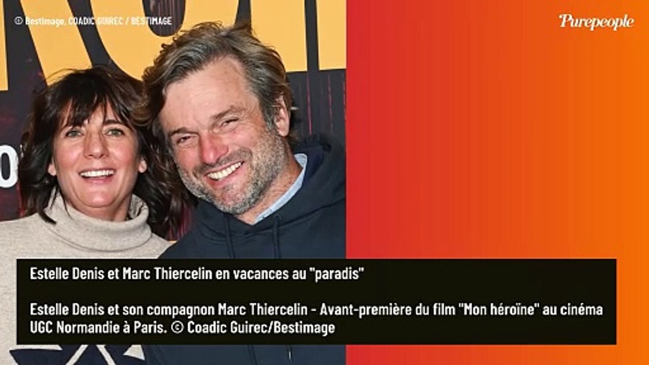 PHOTOS Estelle Denis : Vacances au "paradis" avec Marc Thiercelin, une invitée surprise joue les trouble-fêtes...