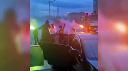 İstanbul'da uzun namlulu silahlı düğün magandaları kamerada