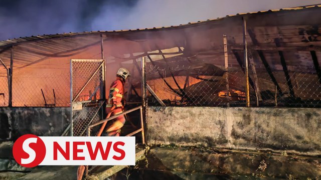 Nearly 90% of Pasir Putih market razed in early morning fire