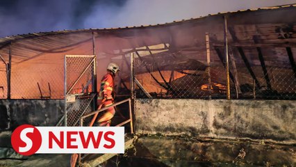 Nearly 90% of Pasir Putih market razed in early morning fire