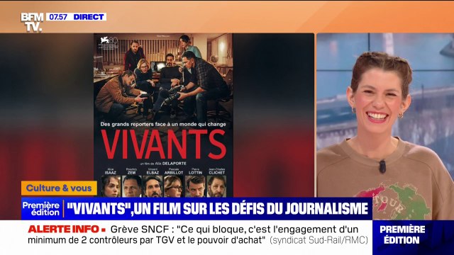Le film Vivants sur les défis du journalisme sort dans les salles ce mercredi
