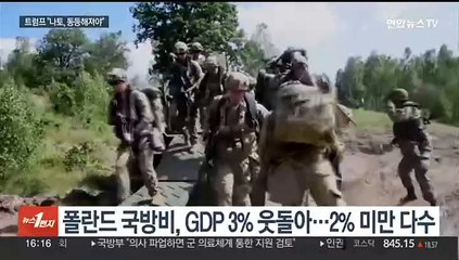 트럼프에 놀란 유럽, 안보 강화 가속…"국방비 증액"