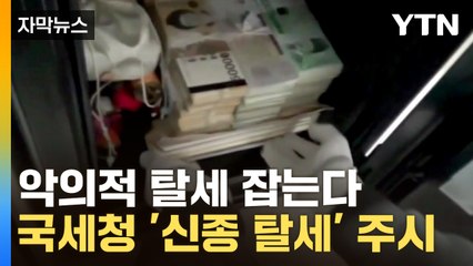 [자막뉴스] 악의적 탈세 잡는다..."중고거래·유튜버 외환 거래 자료 확보" / YTN