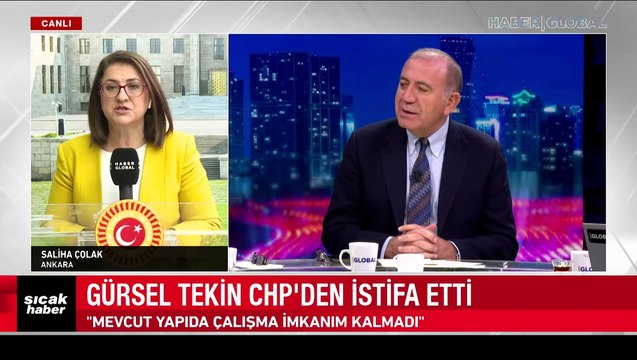 Gürsel Tekin CHP'den istifa etti
