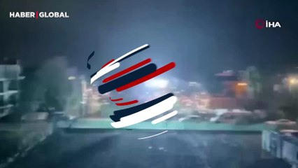 Muğla'da patlama sesini duyan balkona çıktı!