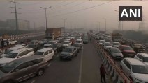 दिल्ली-नोएडा चिल्ला बॉर्डर पर भारी ट्रैफिक जाम,हजारों की संख्या में पंजाब से दिल्ली आ रहे हैं किसान