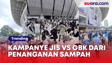 Kampanye Akbar JIS vs GBK dari Penanganan Sampah, Mana yang Lebih Baik?