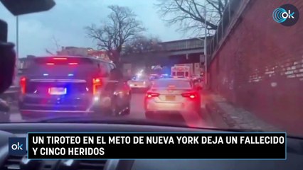 Un tiroteo en el meto de Nueva York deja un fallecido y cinco heridos
