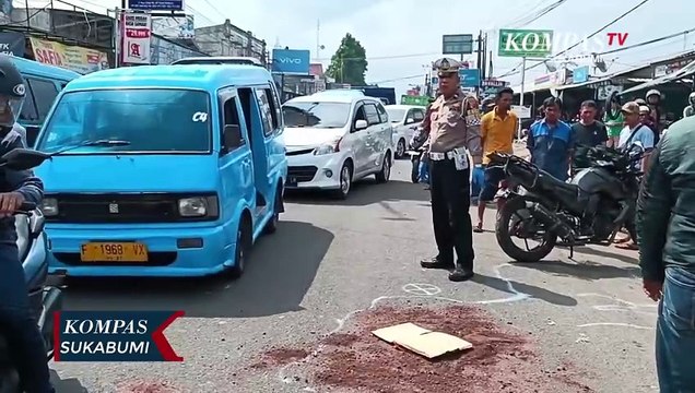 Diduga Saling Bersenggolan Pengendara Motor Tewas Terlindas Truk