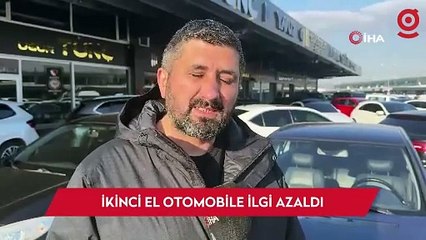 İkinci el otomobile ilgi azaldı
