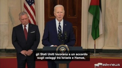 Biden: in discussione pausa "di almeno 6 settimane" in guerra a Gaza