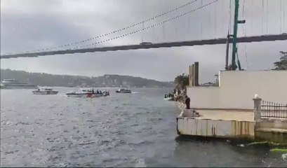 Ortaköy'de denize düşen iki kişiden biri hayatını kaybetti