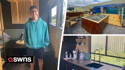 "I turned £3.4k horse box into a one-bed home - and now rent it out for £170-a-night"