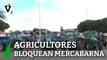 Agricultores bloquean Mercabarna en el noveno día de protestas