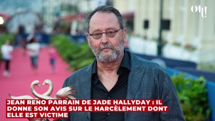 Jean Reno parrain de Jade Hallyday : il donne son avis sur le harcèlement dont elle est victime