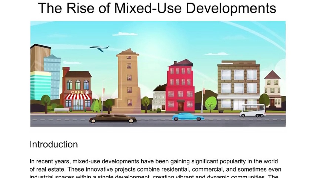 The Rise of Mixed-Use Developments | Landmark Estates