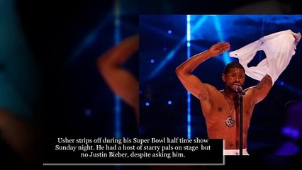 The Real Reason Justin Bieber Turned Down Usher’s Offer to Perform at the Super Bowl