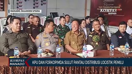 KPU Dan Forkopimda Sulut Pantau Distribusi Logistik Pemilu Di Beberapa Daerah
