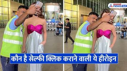 एयरपोर्ट पर स्पॉट हुई उर्वशी रौतेला